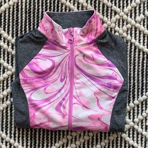 Justice Active Wear long sleeve zip up